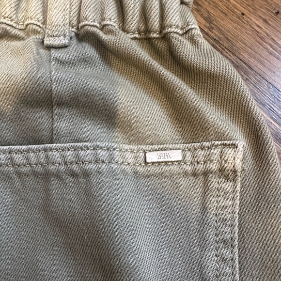 Zara Paperbag Waist Jeans - Picture 5 of 6